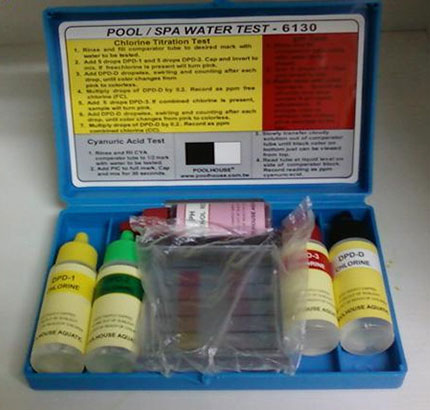 游泳池水處理藥劑 DPD測試盒